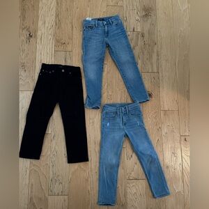 SET OF 3, worn once. Size 5 Ralph Lauren, Gap